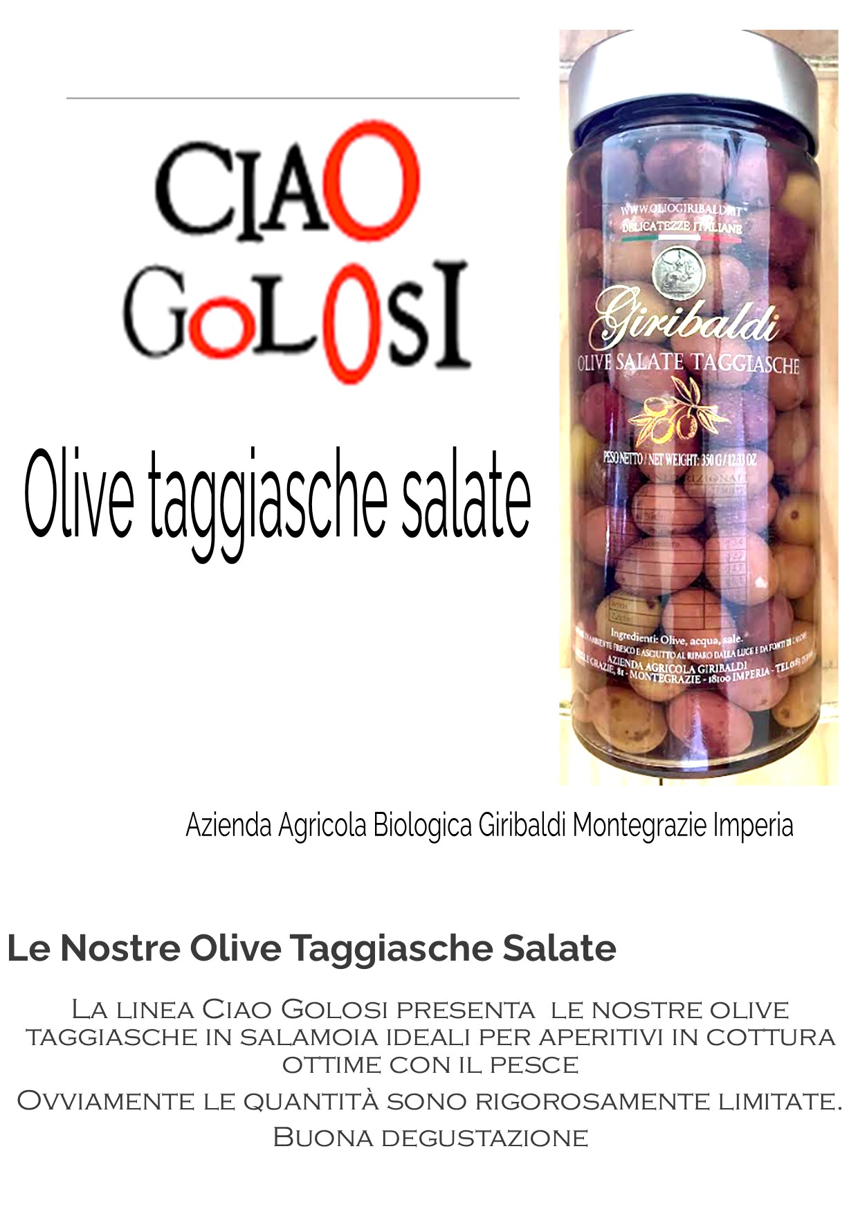 Olive Salate Taggiasche